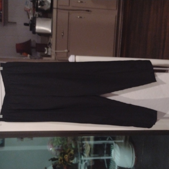 A pair of Diane Richard black dress pants size large - Picture 1 of 4